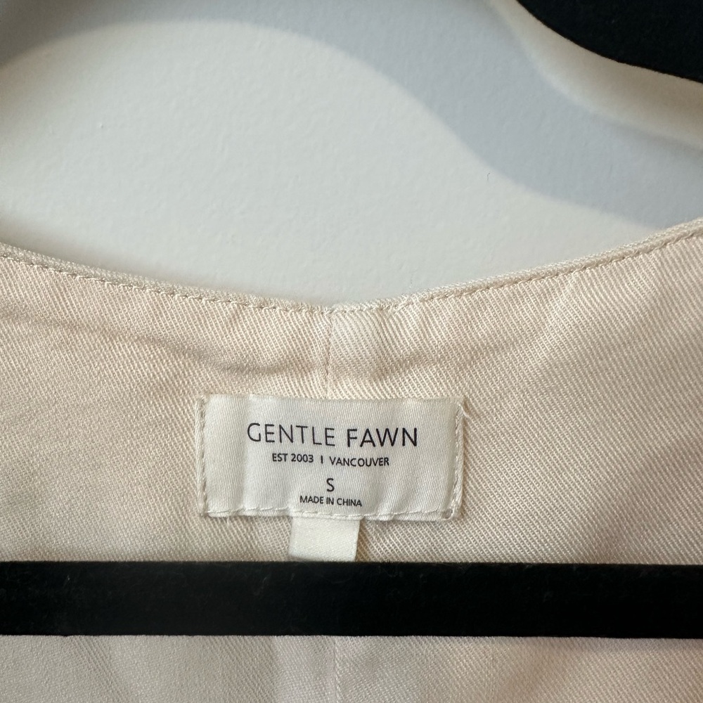 BNWOT Gentle Fawn Carmen Vest in Bone ~ S - Picture 4 of 7